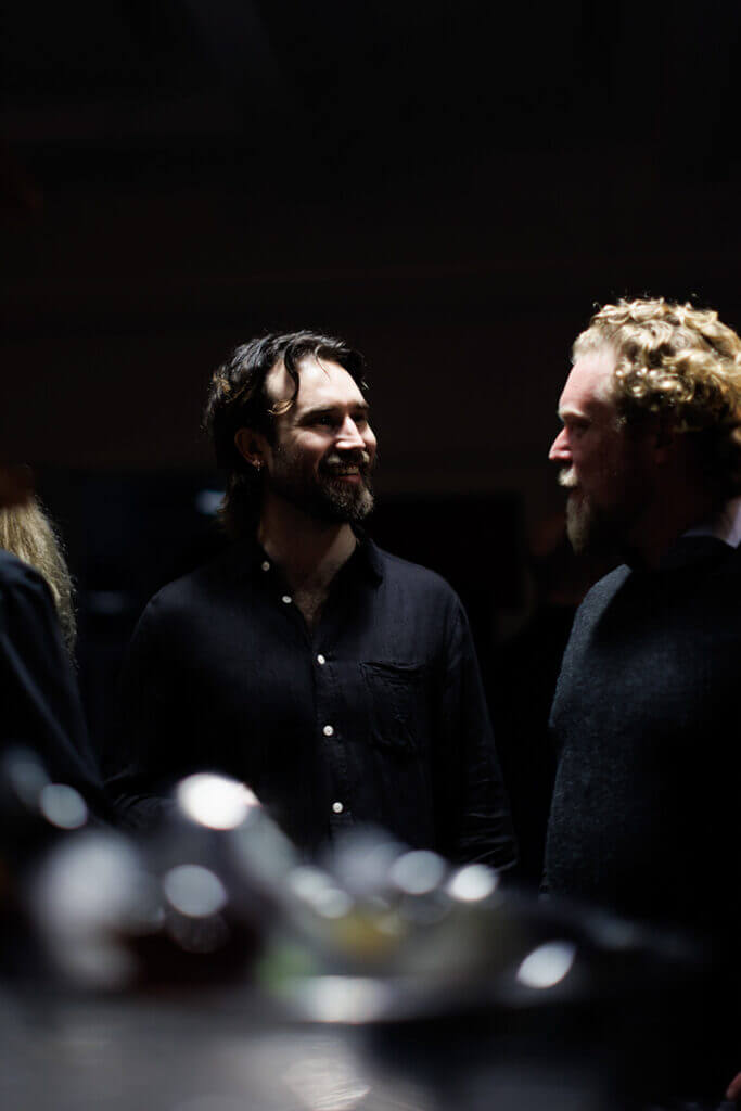 Cimon och Konrad på digital marknadsförings mingel.